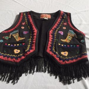 Best w/pockets & boots on it. Fun vest